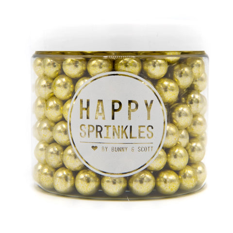 Happy Sprinkles - GOLD METALLIC CHOCO