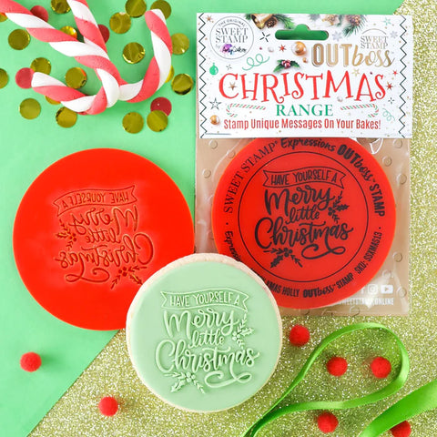 Sweet Stamp - Out Boss - Have Yourself a Merry Little Christmas Holly