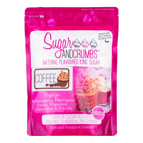 SUGAR & CRUMBS Coffee Natural Icing Sugar 500g