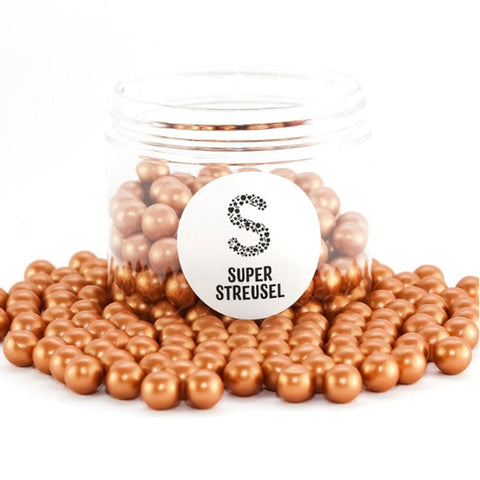 Super Streusel - Copper Super Sprinkles - Chocolate Balls 180g