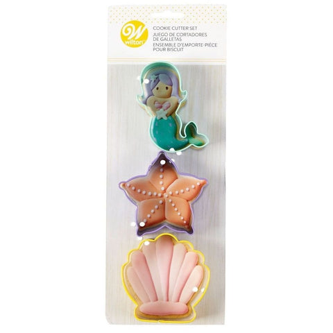 WILTON Sea Life Cookie Cutter Set Of 3