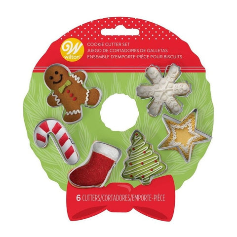 WILTON Mini Wreath Cookie Cutter Set