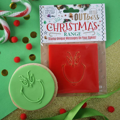 Sweet Stamp - Out Boss - Grinch Face