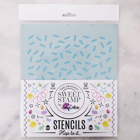 Sweet Stamp - Stencil - Sprinkles Pattern