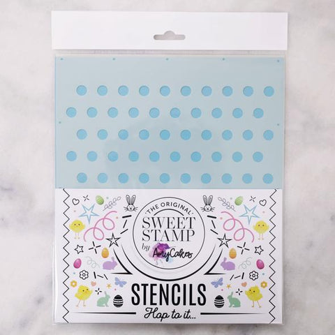 Sweet Stamp - Stencil - Polka Pattern