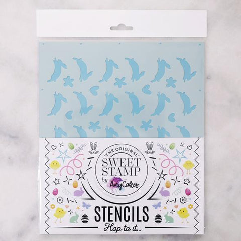 Sweet Stamp - Stencil - Easter Pattern