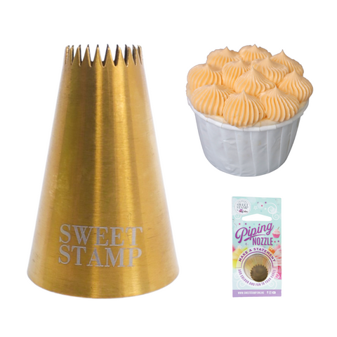 Sweet Stamp Piping Nozzle - French Tip