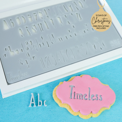 Sweet Stamp - Timeless set - Uppercase, Lowercase, Numbers & Symbols
