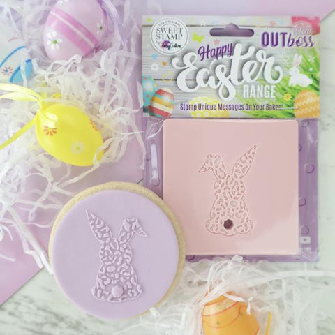 Sweet Stamp - Out Boss - Easter Leopard Bunny