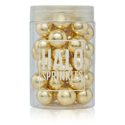 Halo Sprinkles Luxury Blends - High Shine Jumbo Gold Balls