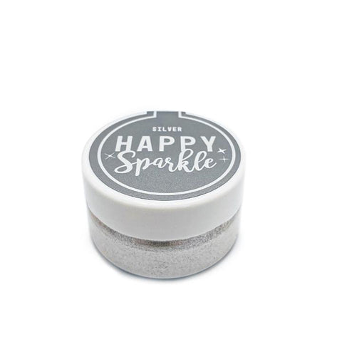 Happy Sparkle Silver Glitter
