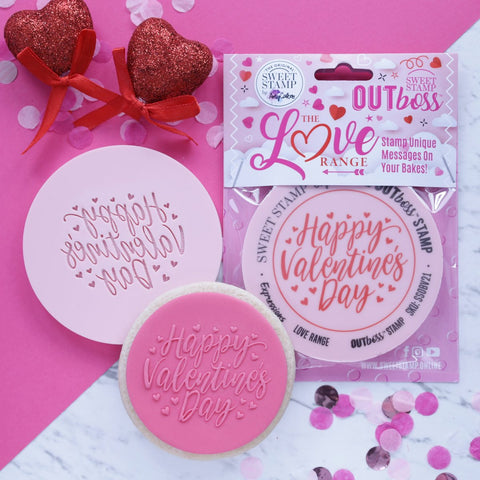 Sweet Stamp - Out Boss - Elegant Happy Valentines Day