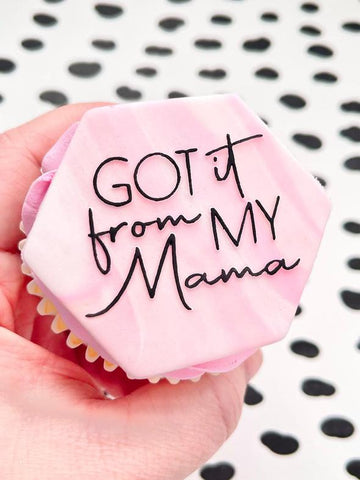 Sweet Stamp - Wish Upon a Cupcake - Got it from my Mama