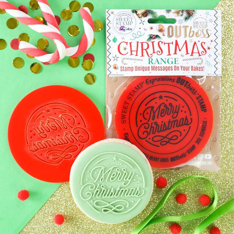 Sweet Stamp - Out Boss - Circle Merry Christmas