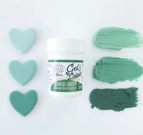 Sweet Stamp Gel Colour 30g - Forest Green
