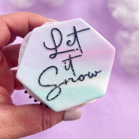 Sweet Stamp - Wish Upon a Cupcake - Let it Snow