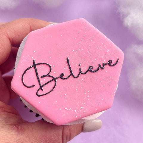 Sweet Stamp - Wish Upon a Cupcake - Believe