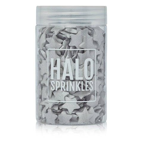 Halo Sprinkles- Jumbo Silver Stars