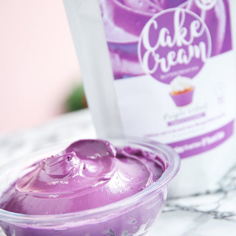 Purple Velvet - Vanilla Cake Cream 400g - Sugar Sisters