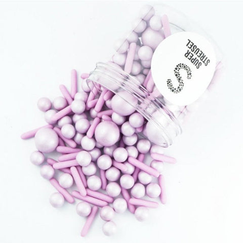 Super Streusel Rods And Balls - Lilac - 90g