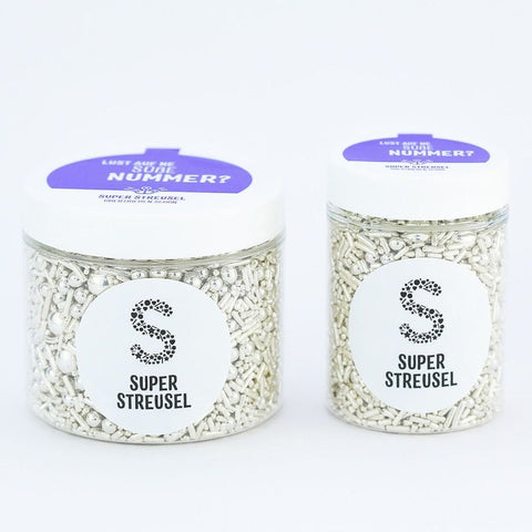 Super Streusel Silver - Sprinkle With Chocolate Balls 90g