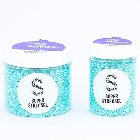 Super Streusel Turquoise - Sprinkle With Chocolate Balls 90g