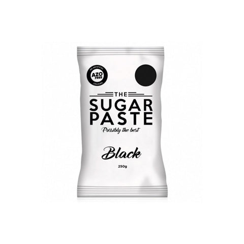 Black Sugarpaste 250g - The Sugar Paste