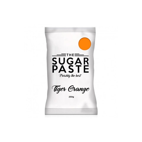 Tiger Orange Sugarpaste 250g - The Sugar Paste